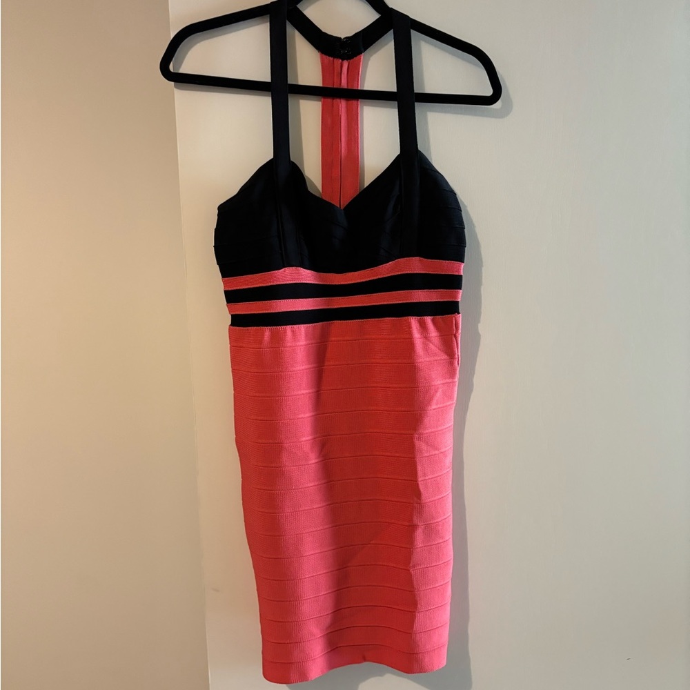 Bebe bandage mini dress